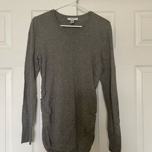 Gray Motherhood Maternity Sweater